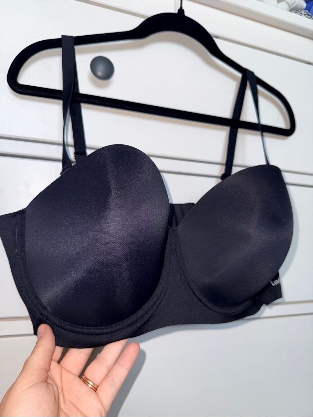 Everyday Smooth Black Convertible Bra